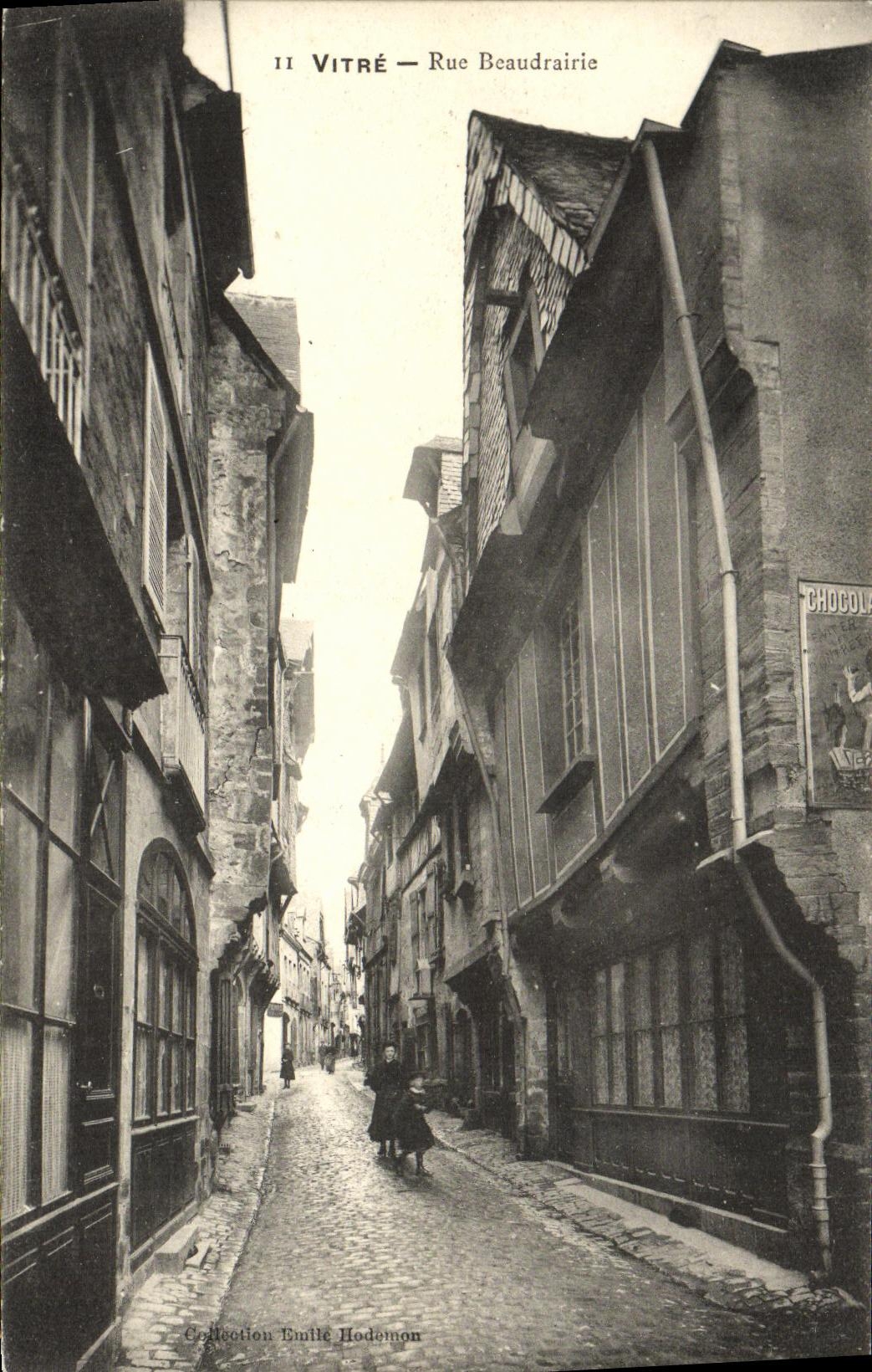 Vitré — Rue Beaudrairie — Collection Emilié Hodeimon