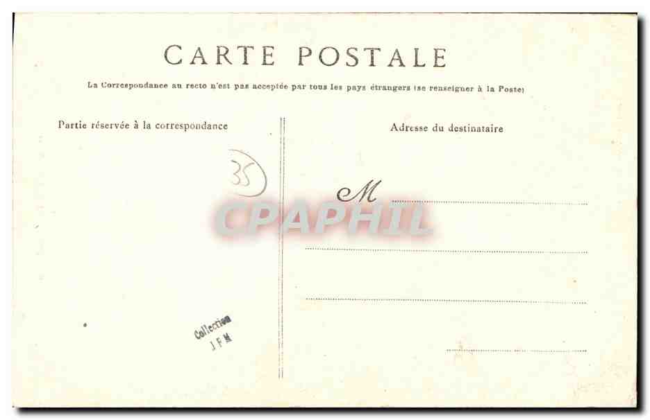 Vitré — Rue Beaudrairie — Collection Emilié Hodeimon — Achterkant