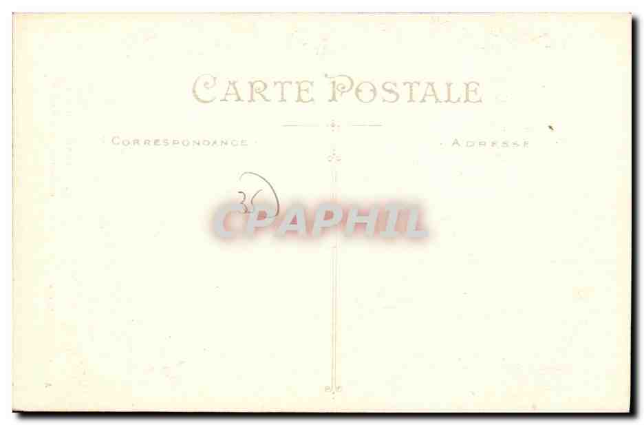 VITRÉ (Il-et-V.) — La Rue de Paris — Maison du XVᵉ siècle — Verso