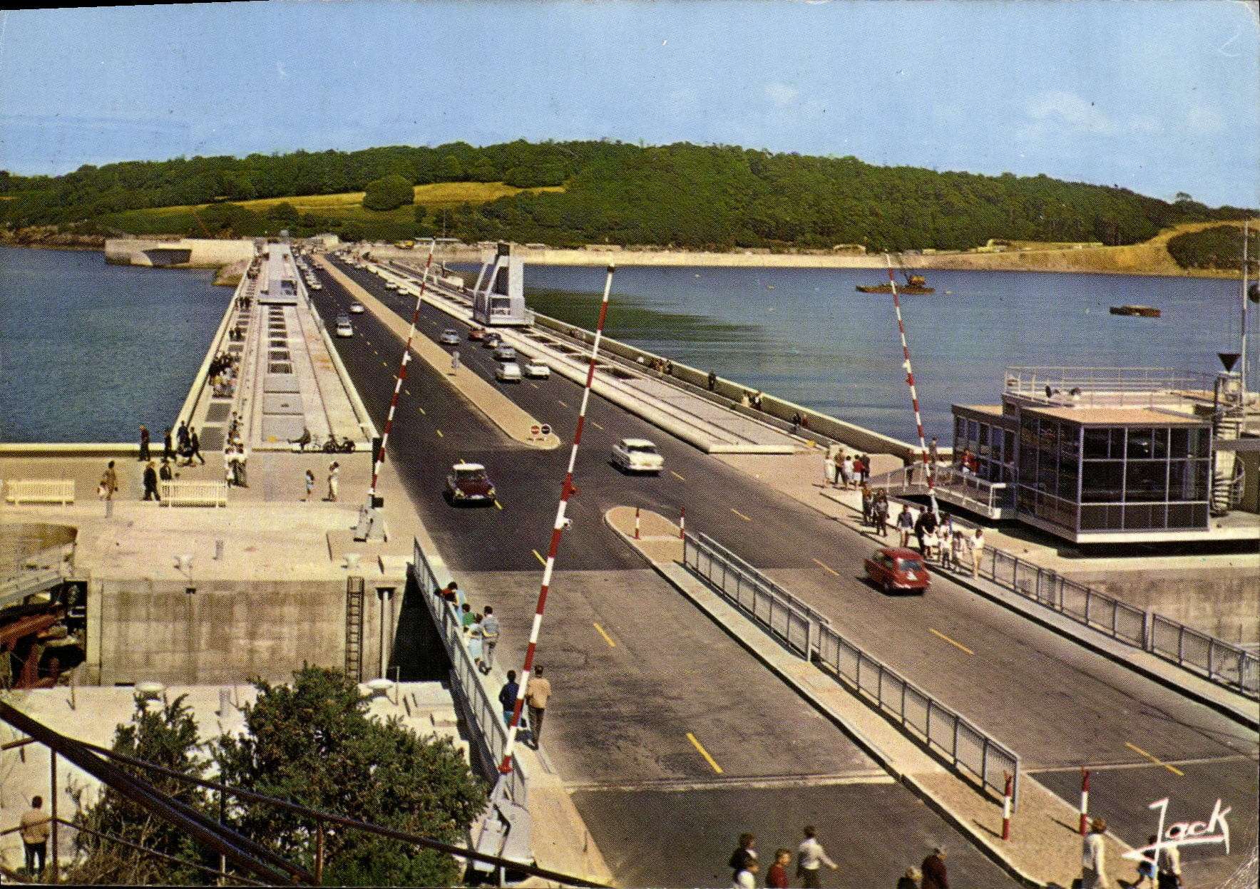Barrage de l'Usine Marémotrice de la Rance — St. Servan - Dinard — Edition Jack