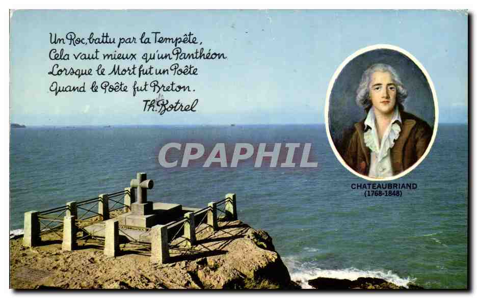 Tombeau de Chateaubriand — Bretagne — Éditions GREFFE