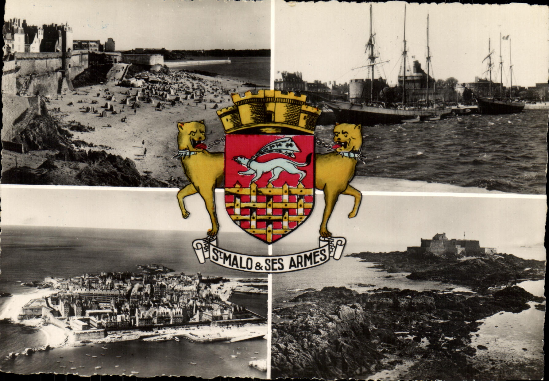 Saint-Malo & ses armes — éditeur La Cigogne, Nantes