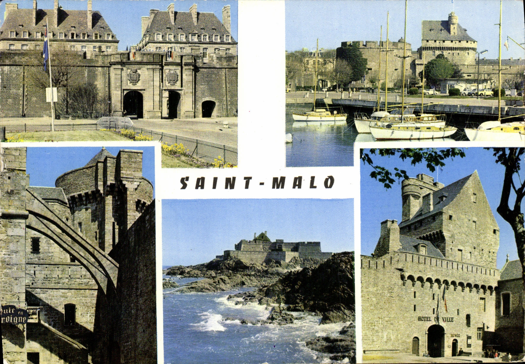 Saint-Malo — vue panoramique — Éditions des Archives