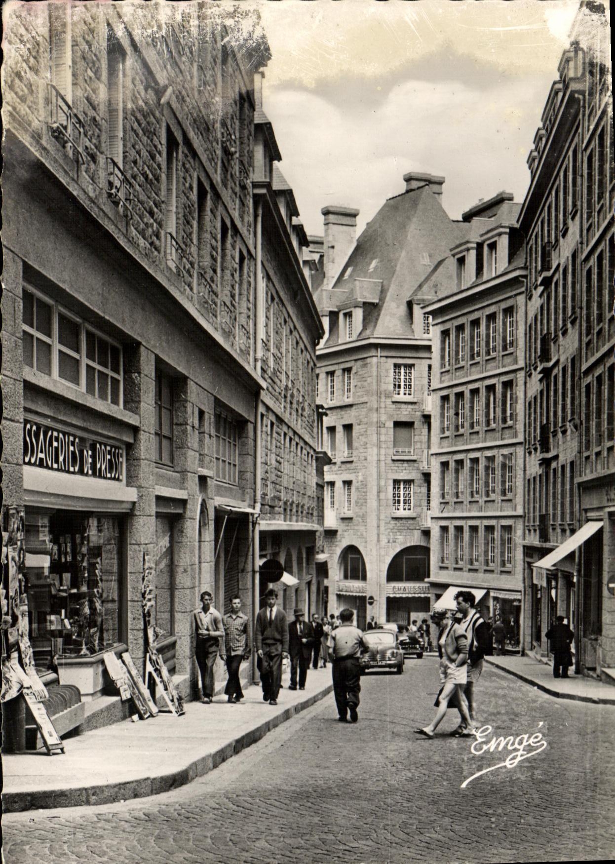 Rue Porcon de La Barbinais — Saint-Malo — Éditeur Emgé