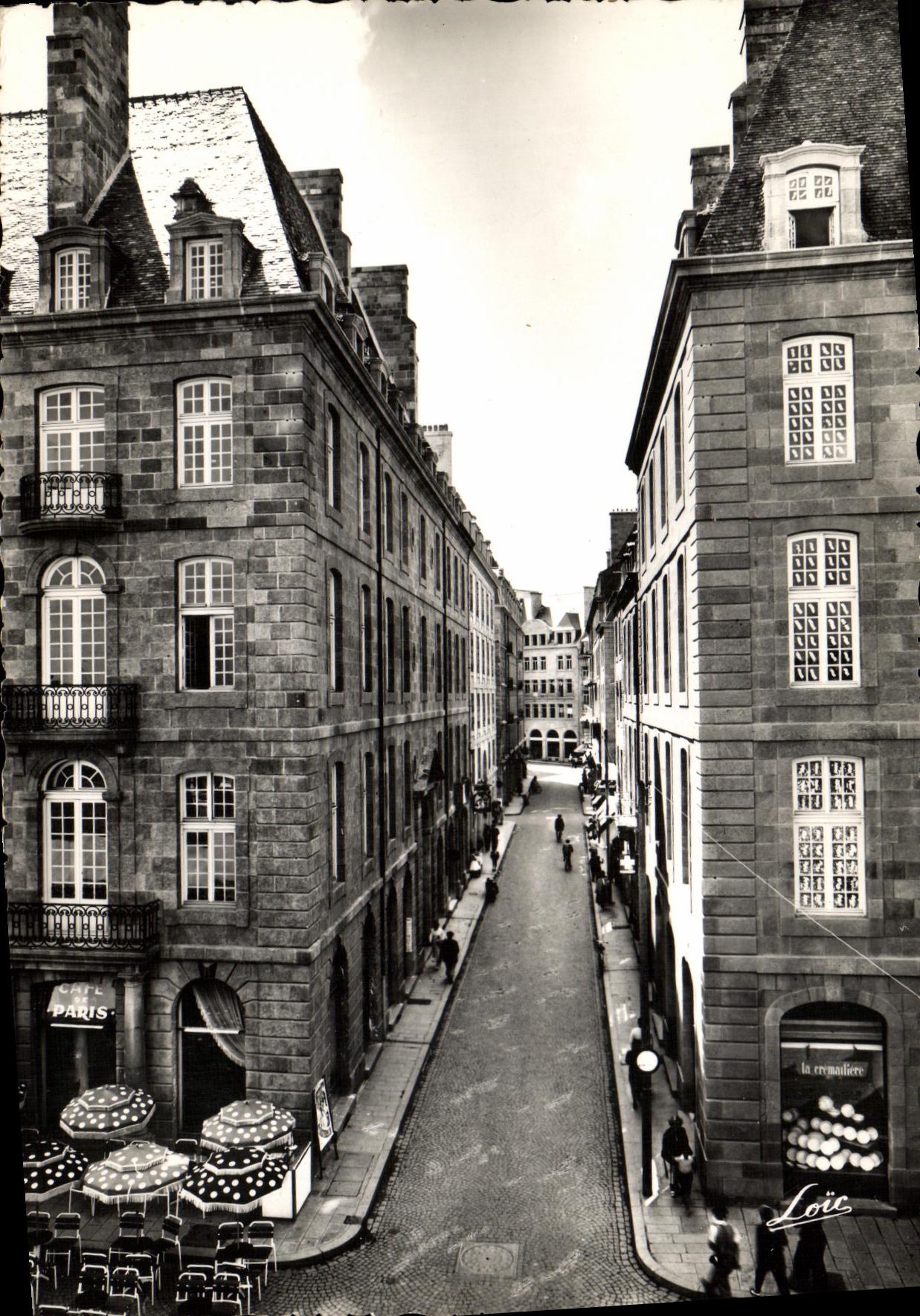 CPM Saint Malo Rue Saint Vincent