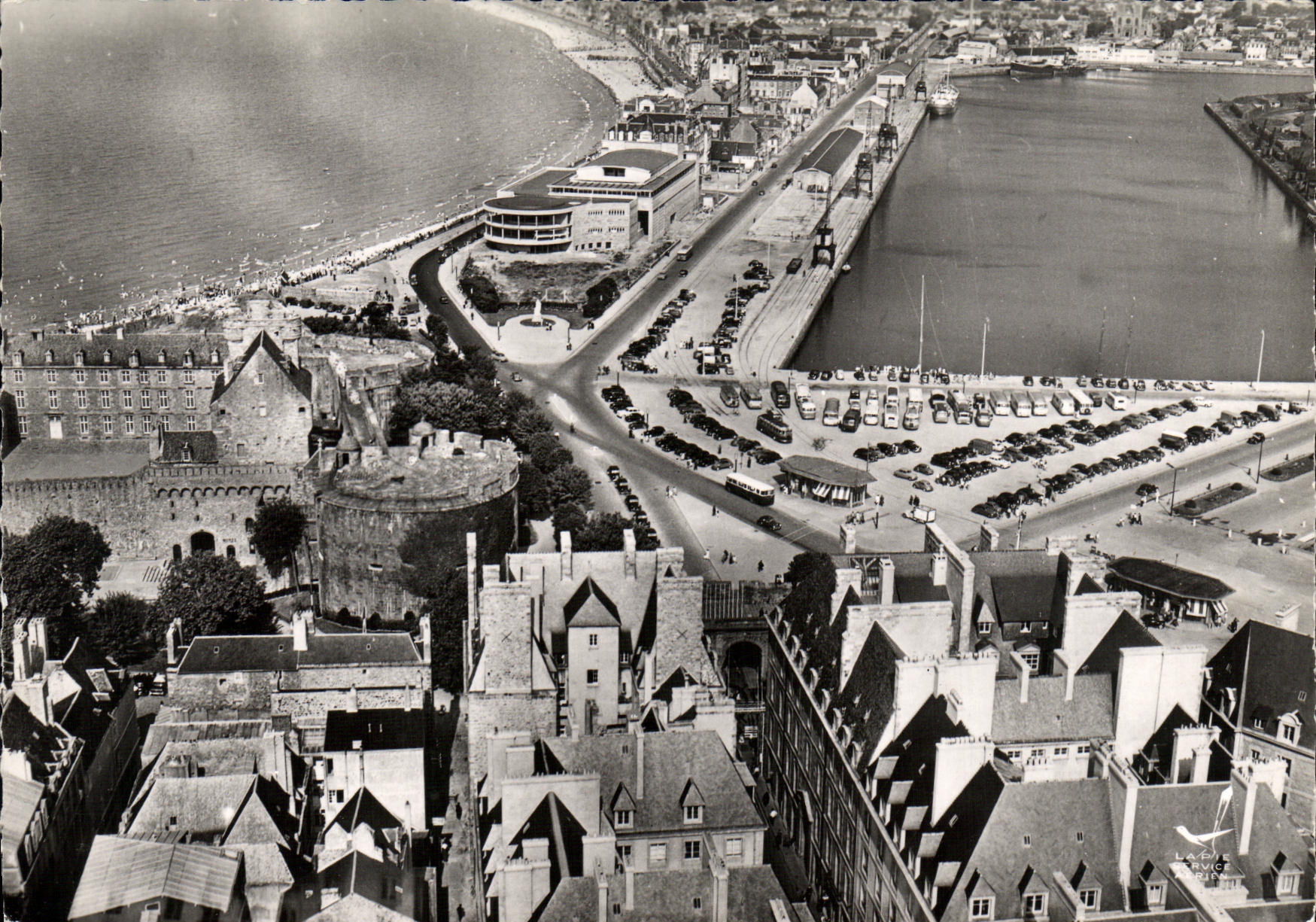 St-Malo (I.-et-V.) — Le Bassin - Le Casino — Lapie Service Aérien
