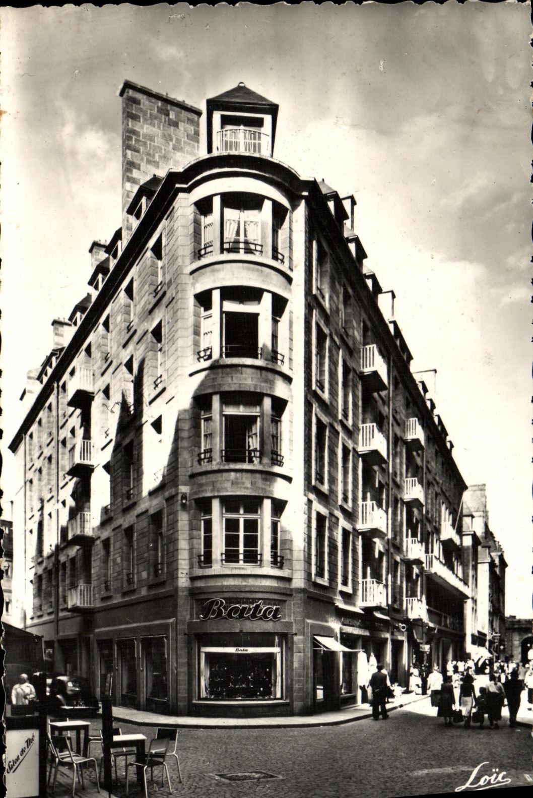 CPM St Malo Saint Vincent Magasin Bata Chaussures