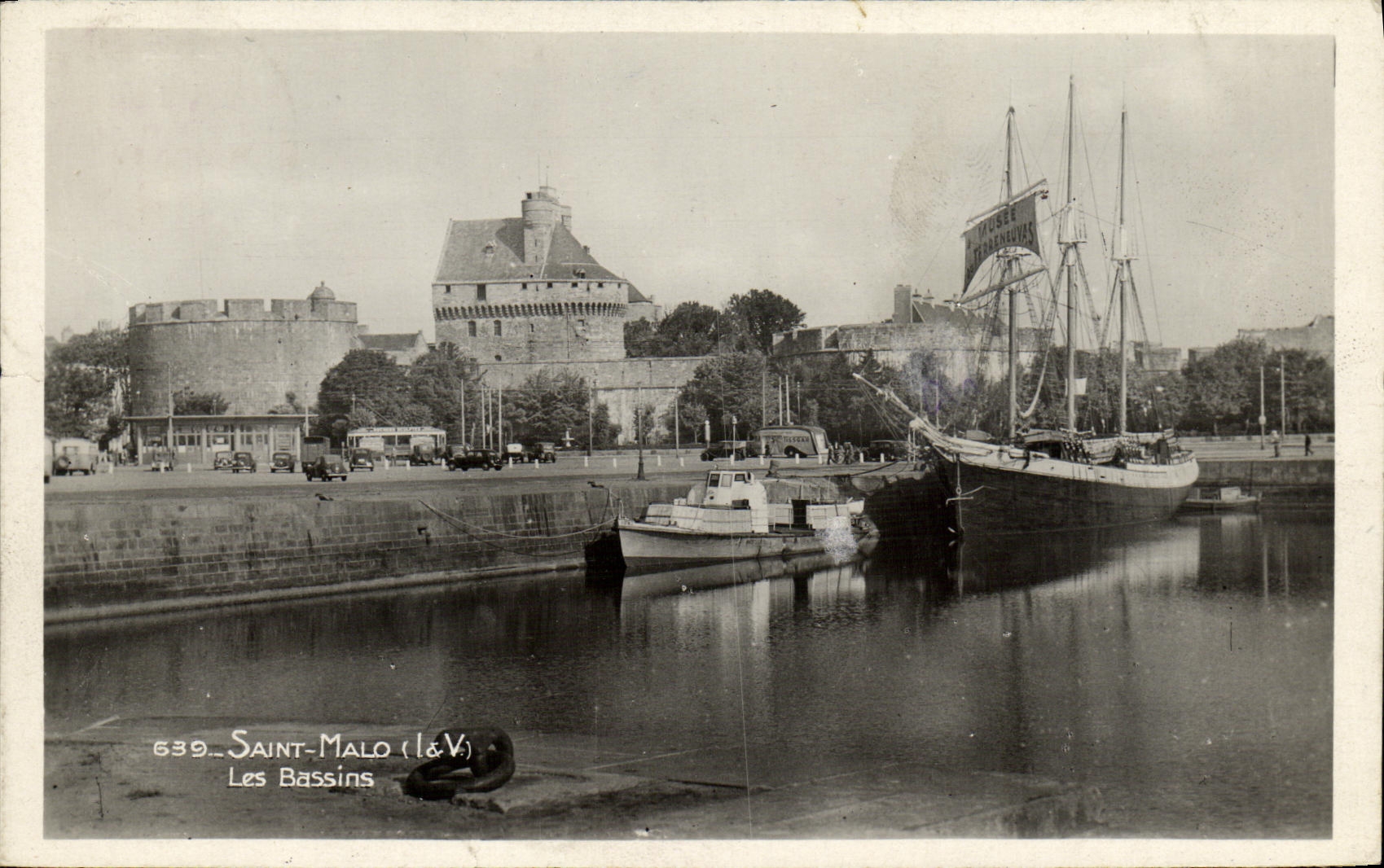 Saint-Malo (L&V) — Los Bassins — Edición L&V, n° 639