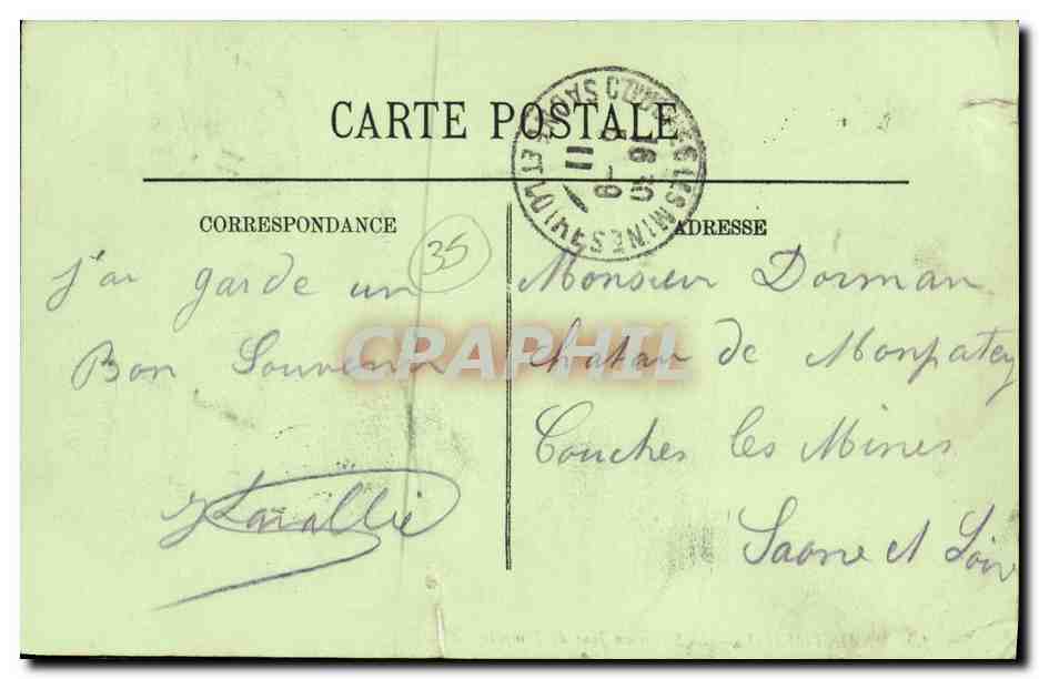 CPA St Malo Le Sillon Un Jour de Tempete — Reverso