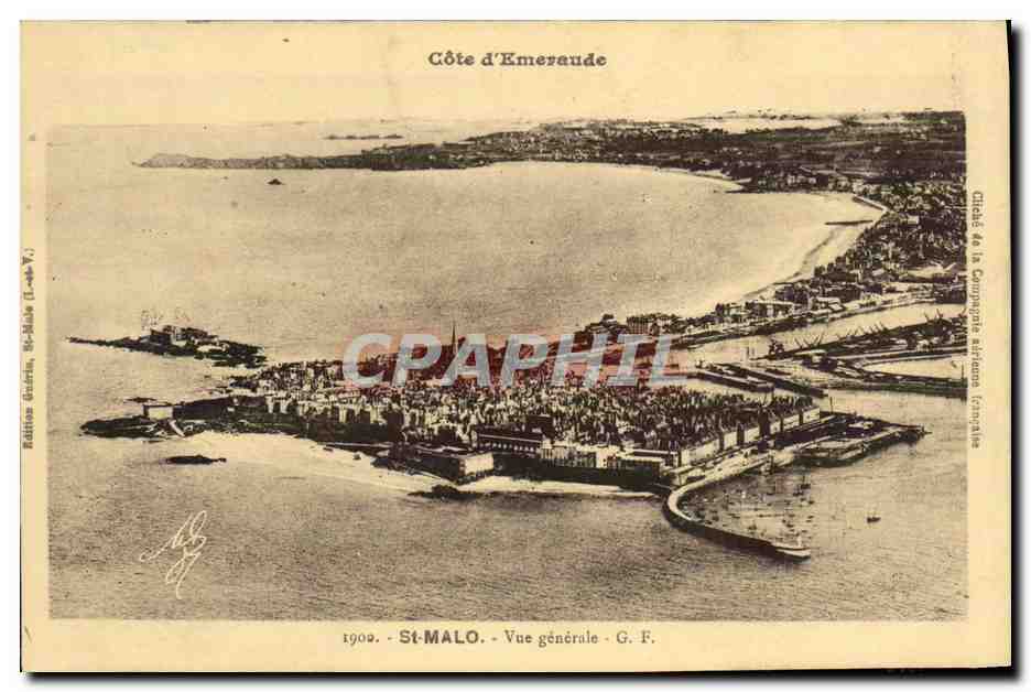 CPA St Malo Vue Generale