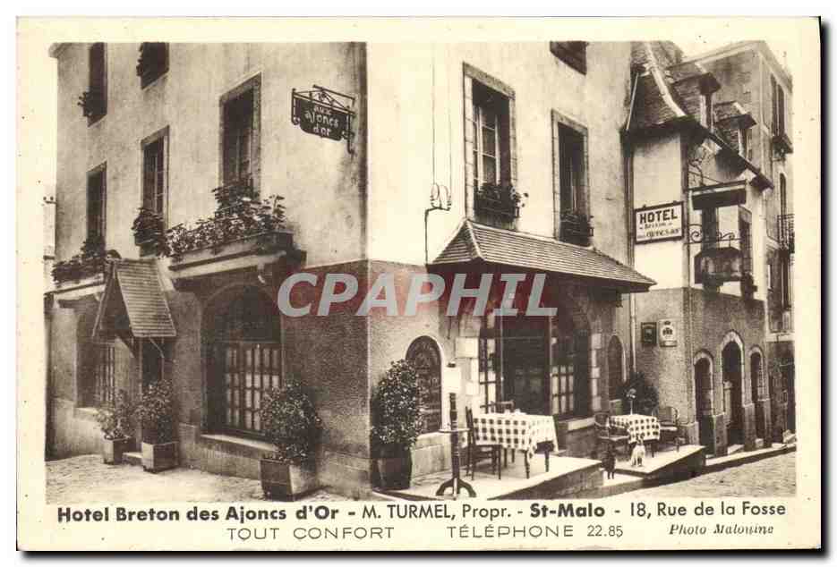 Hotel Breton van de Gouden Struiken — Saint-Malo — Foto Malouine