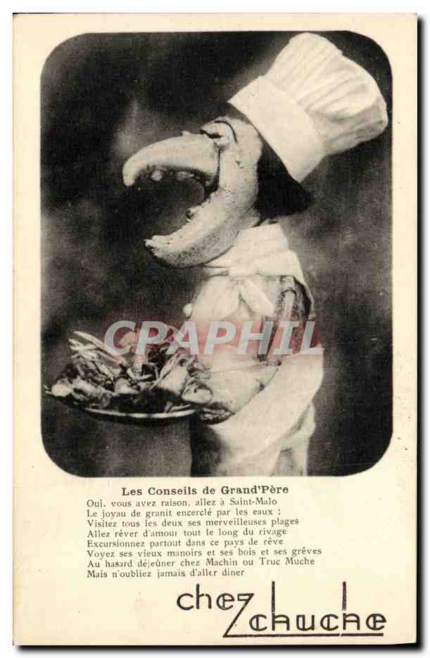 Cangrejo cocinero — Publicidad para Saint-Malo — Edición Maurice Guérin