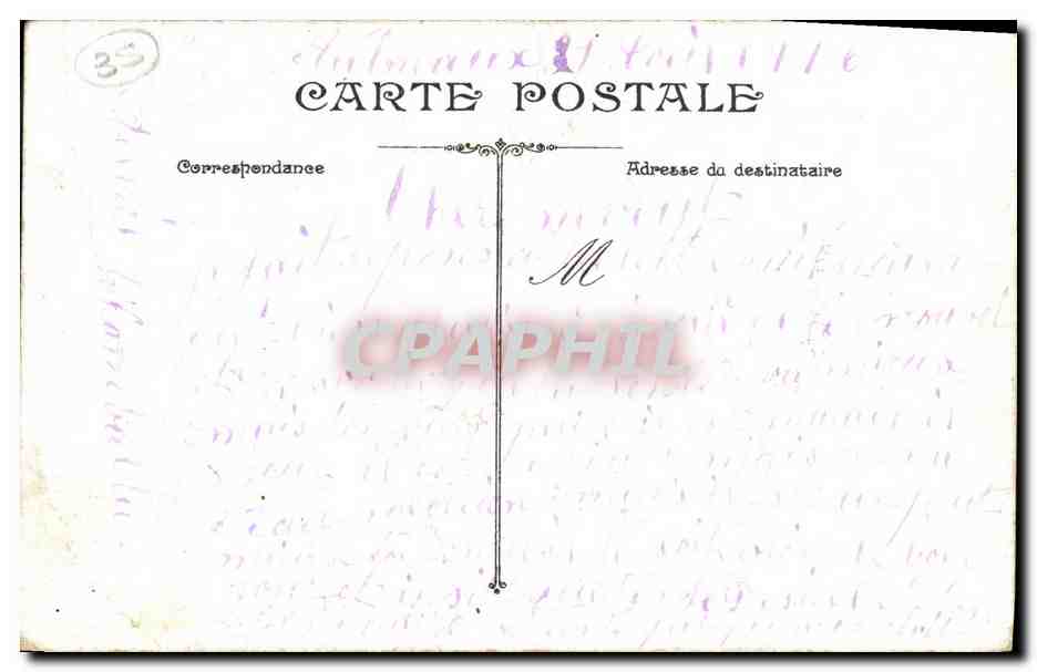 St-Malo. Un coin du Bassin à l'Hot — Marie Emilie Andrea — LV 40 — Verso