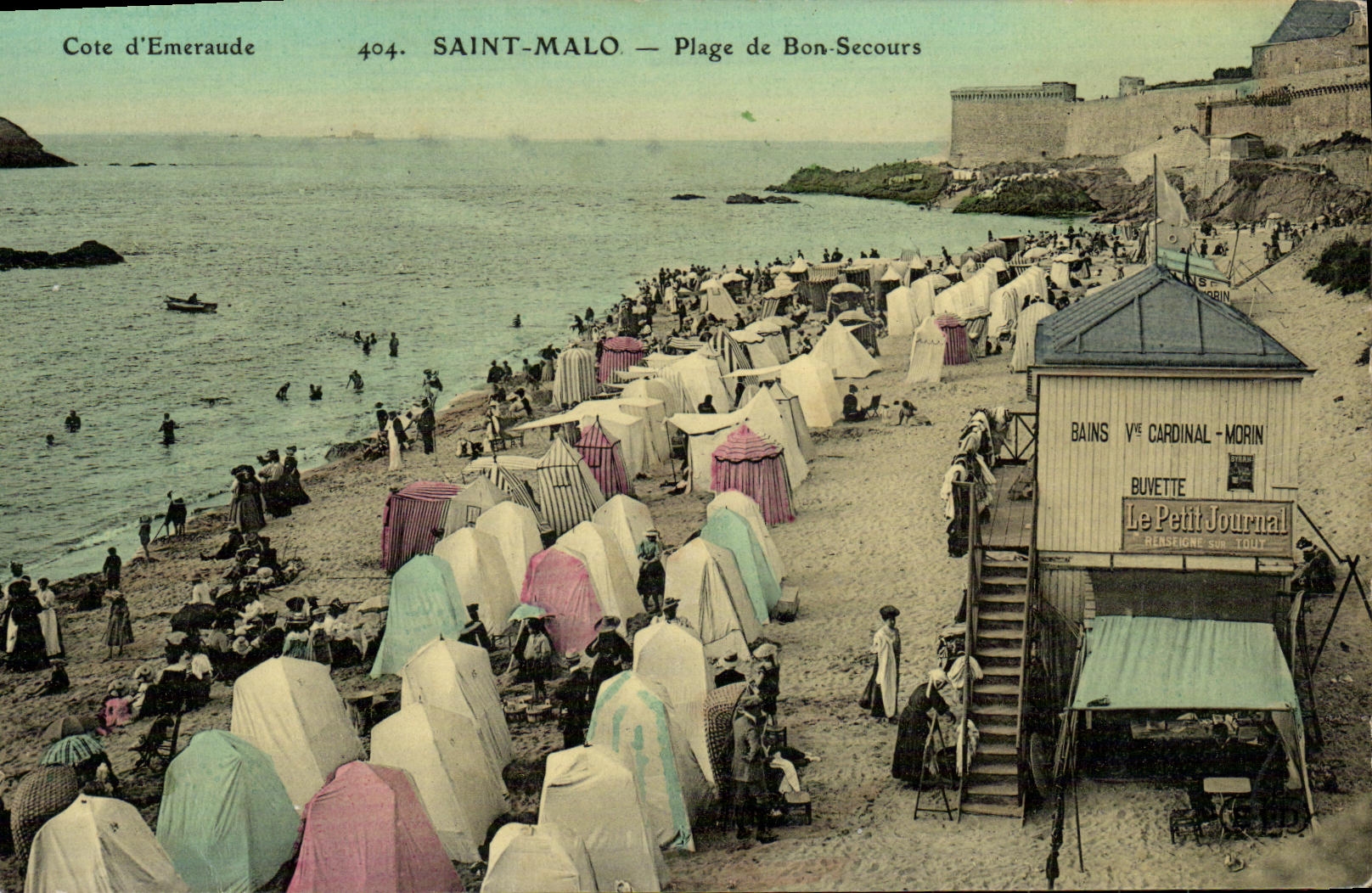 SAINT-MALO — Strand von Bon-Secours — Küste der Emeraude, n°404