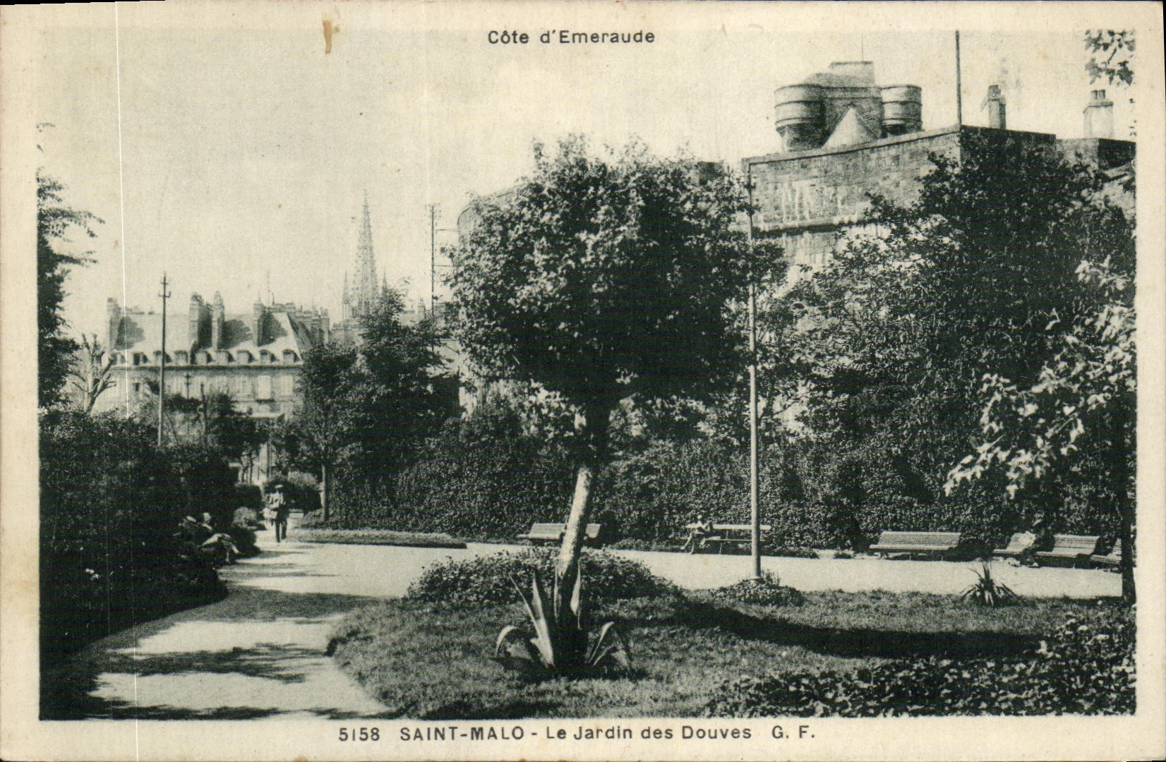 Saint-Malo - Il Giardino delle Dughe — Costa d'Emeraude — G.F. n°5158