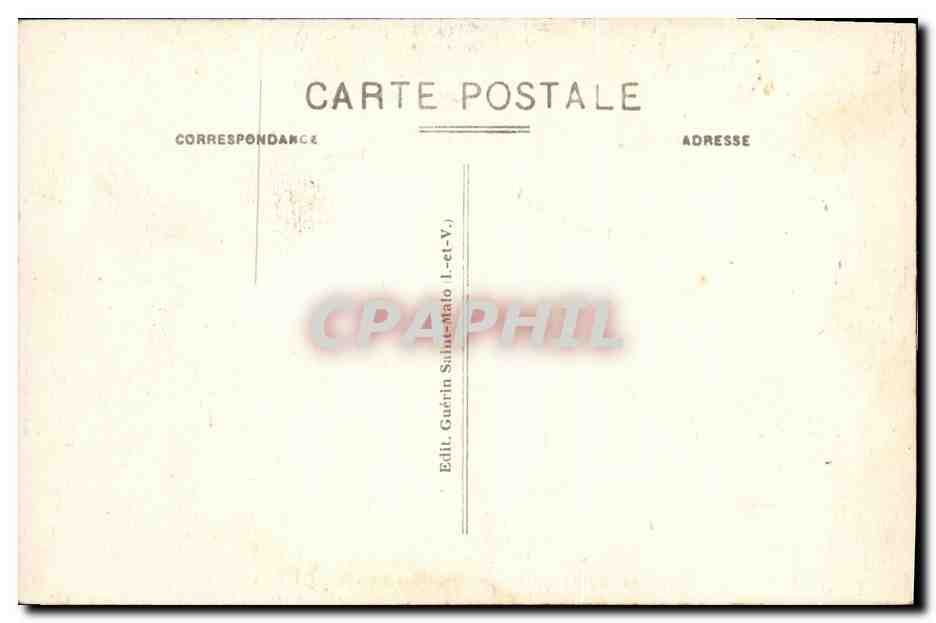 Saint-Malo - Il Giardino delle Dughe — Costa d'Emeraude — G.F. n°5158 — Verso