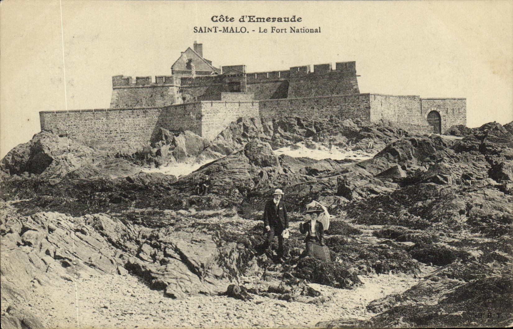 Saint-Malo - Le Fort National — Côte d'Émeraude