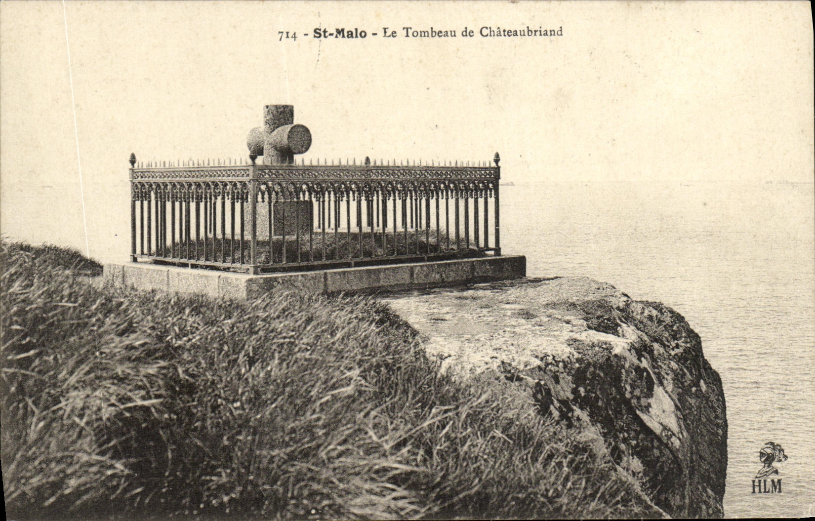 St-Malo - La tumba de Châteaubriand — HLM, n°714