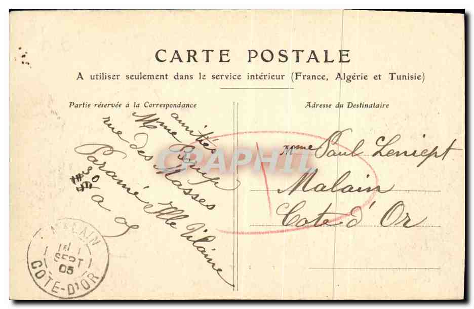 Saint-Malo — Les Remparts (côté Est) — Collection H. L. M. — Reverso