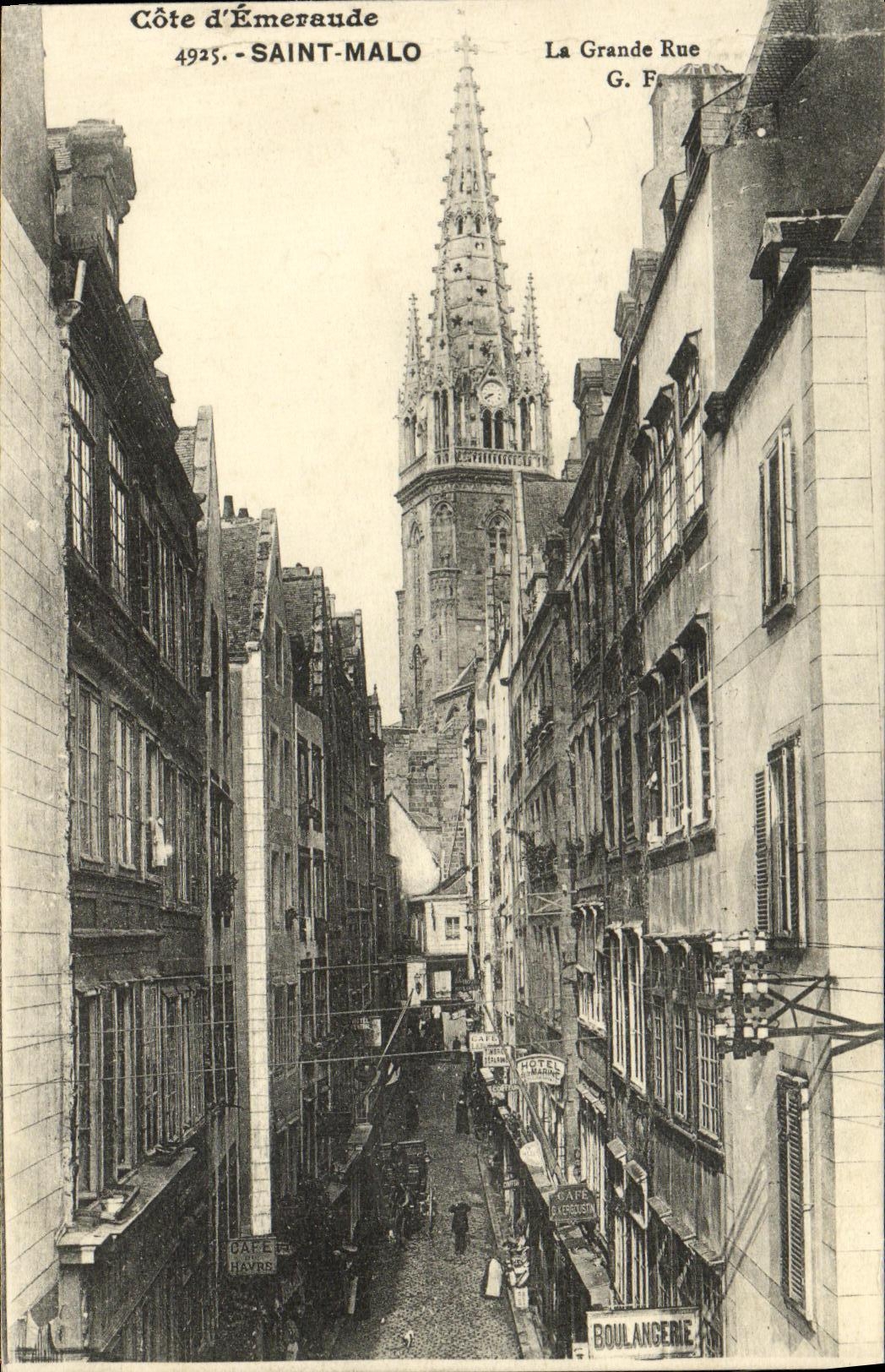 CPA St Malo La Grande Rue