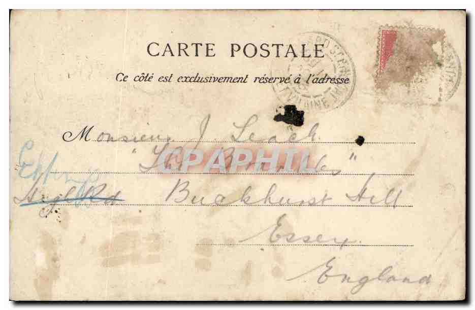 Saint-Malo — La Grande Rue — G. F. (éditeur) — Verso