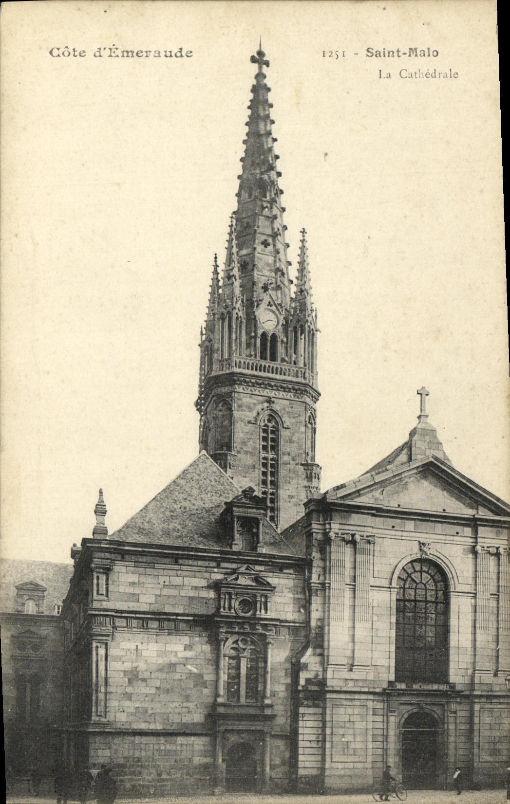Saint-Malo — La Cathédrale — H. Le Maillot, éditeur