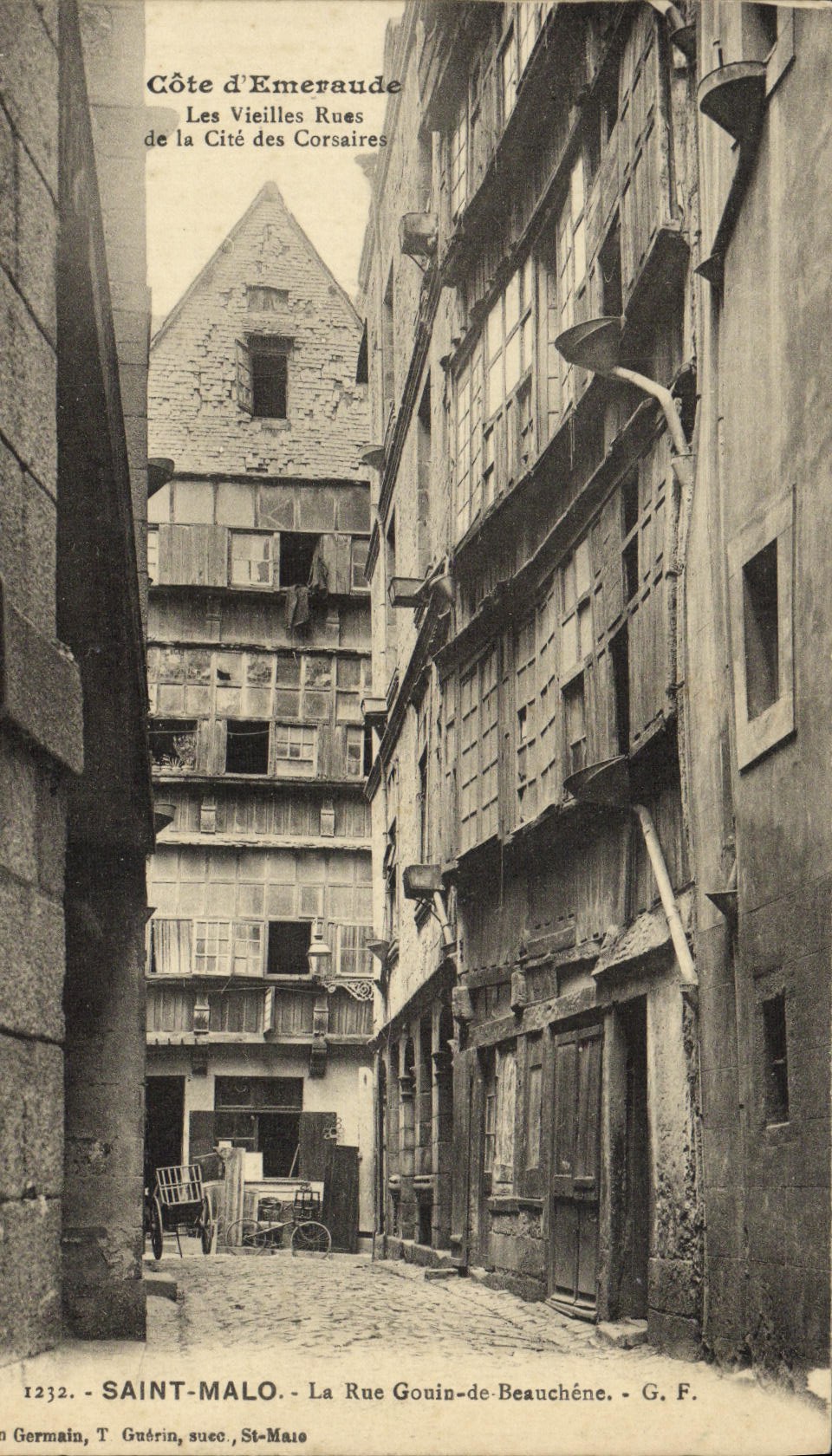Saint-Malo — Die alten Straßen der Stadt der Schiffer — G. F. (n° 1232)