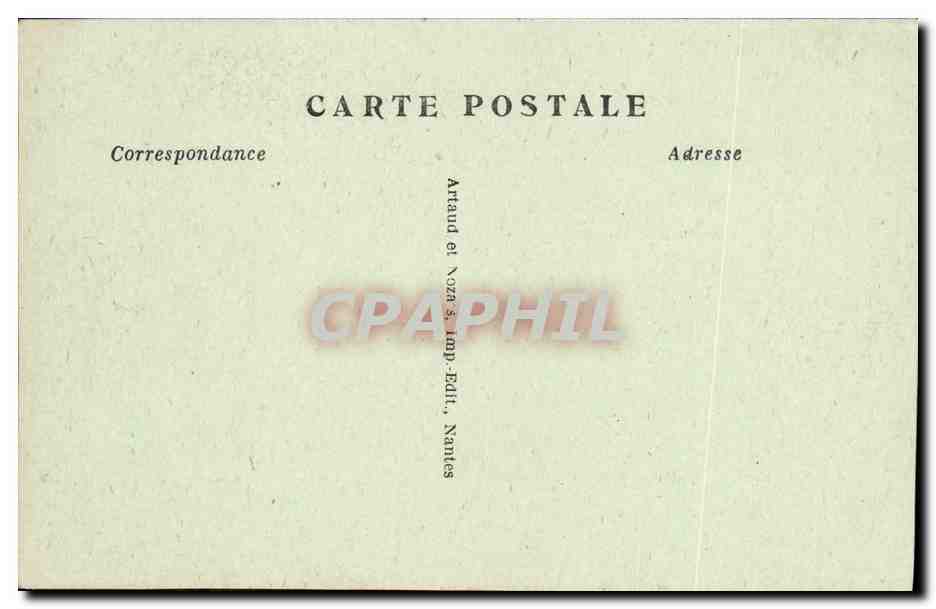 CPA St Malo La Porte Saint Louis et la Rue de Toulouse — Rückseite