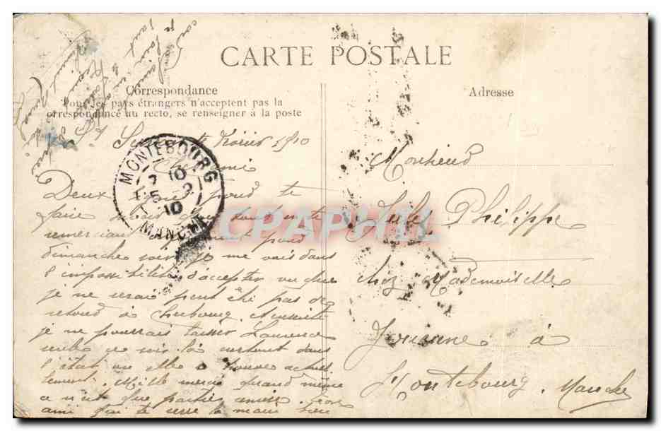 Saint-Malo — Grab von Châteaubriand — Emerald Coast — Rückseite