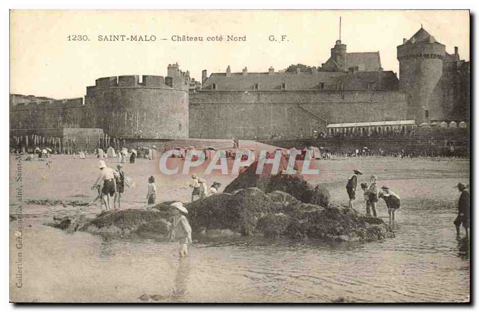 Saint-Malo — Schloss Nordseite — G.F. n°1230