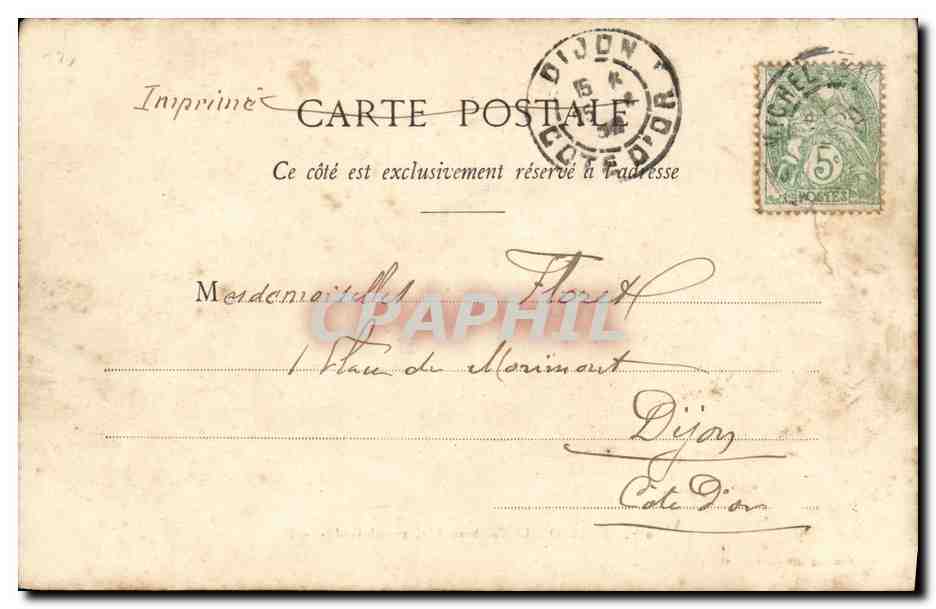 St-Malo - Il Sepolcro di Chateaubriand - G. F. - n°997 — Verso