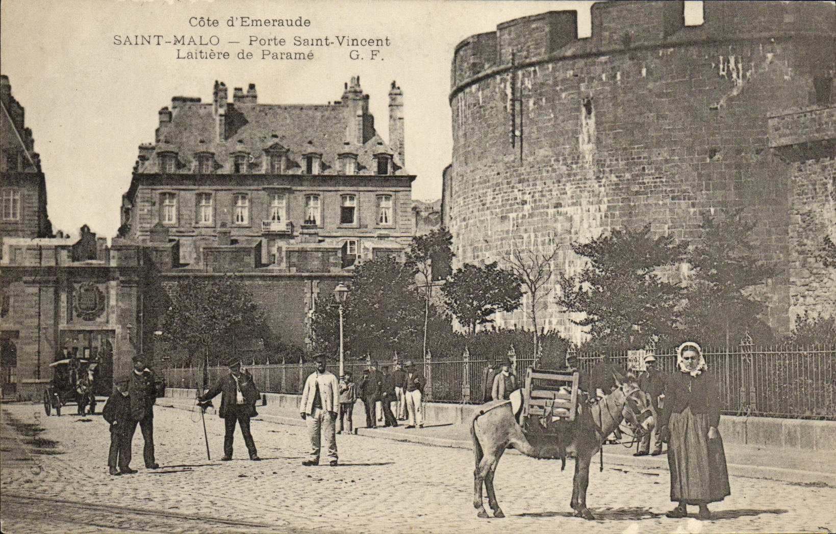 Saint-Malo — Puerta Saint-Vincent — G.F.