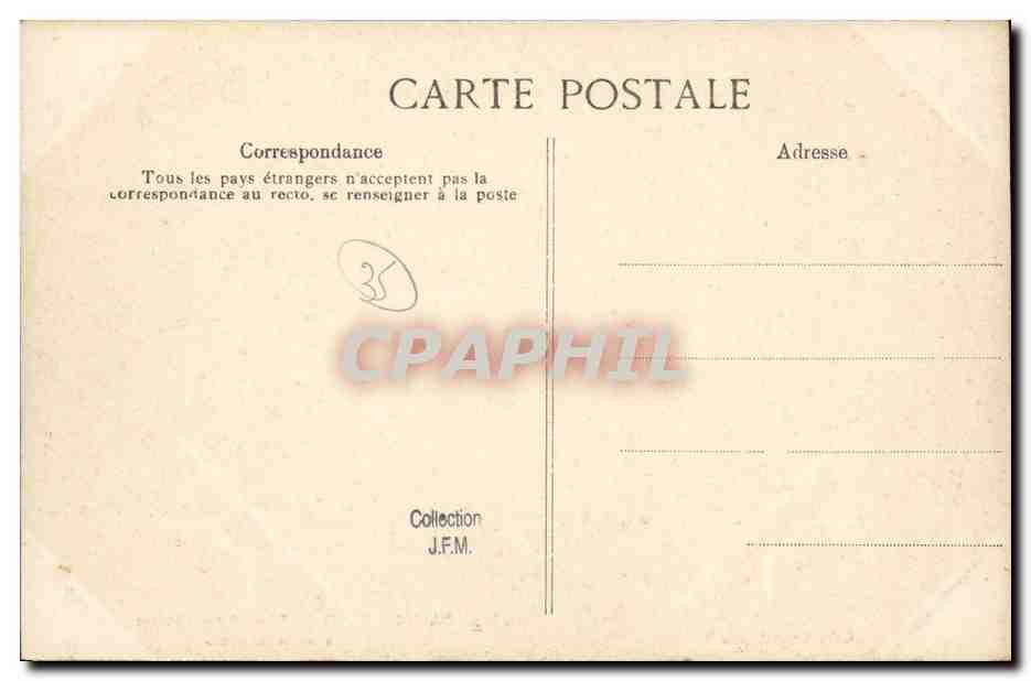 Saint-Malo — Porte Saint-Vincent — Vue Intérieure — Côte d’Emeraude — Éditeur : Chanoine K. Cermesse — Verso