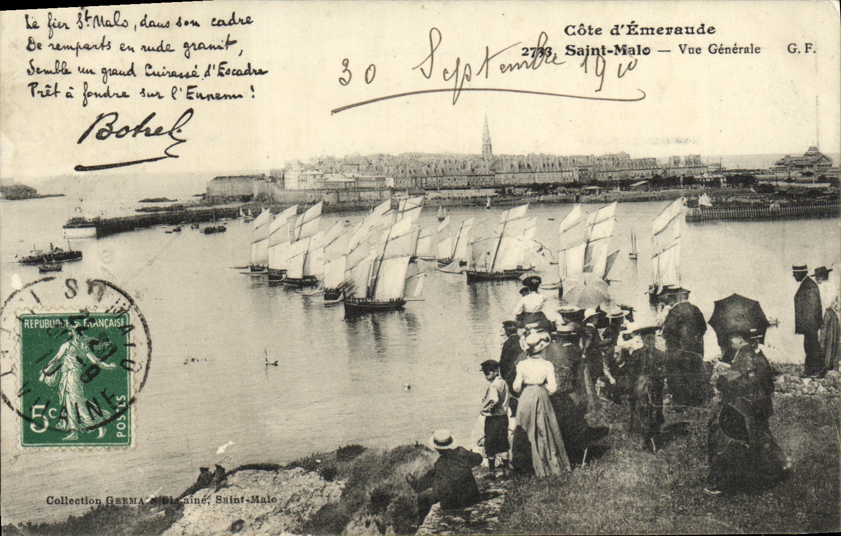 Saint-Malo — Allgemeiner Blick — Küste der Smaragden — G.F. n°2783