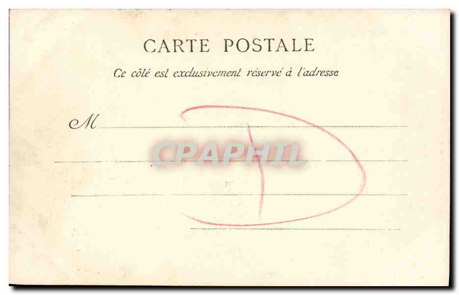 CPA Saint Malo Remparts et plage du Grand Be — Verso