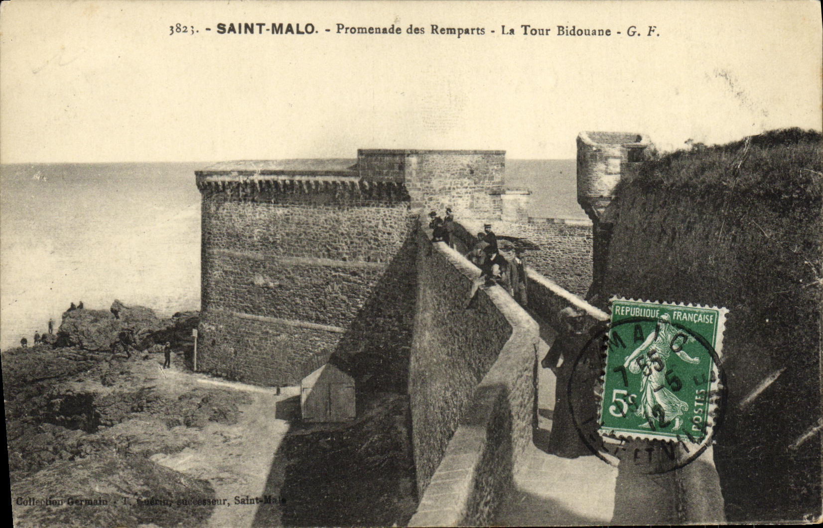 Saint-Malo - Paseo de los Muros - La Torre Bidouane - G. F.