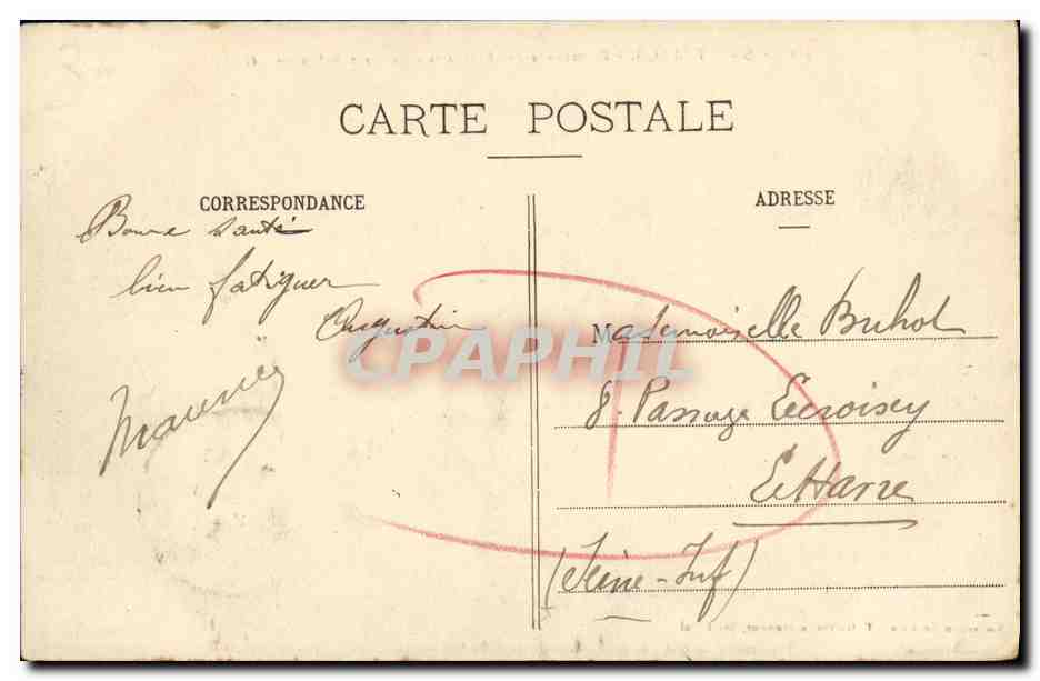 Saint-Malo - Paseo de los Muros - La Torre Bidouane - G. F. — Reverso