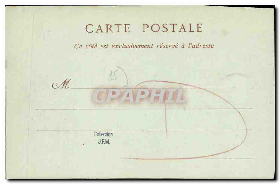Saint-Malo — Les Remparts, Partie Occidentale XIIIe Siècle — L. Bahon-Rawit, édit. à Rennes, n°20 — Verso