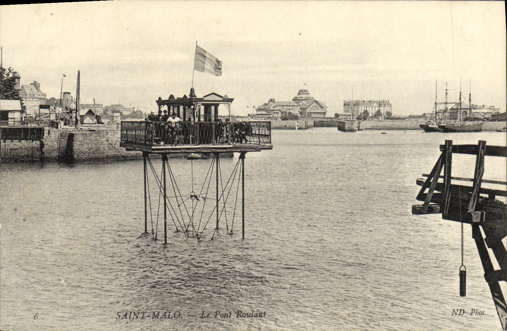 Saint-Malo — Le Pont Roulant — ND Phot