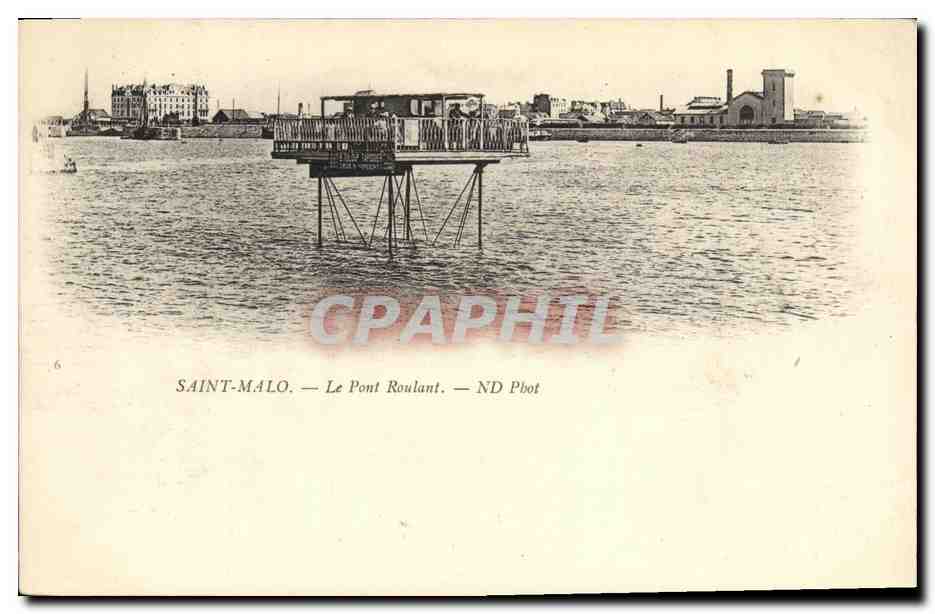 Saint-Malo — Le Pont Roulant — ND Phot