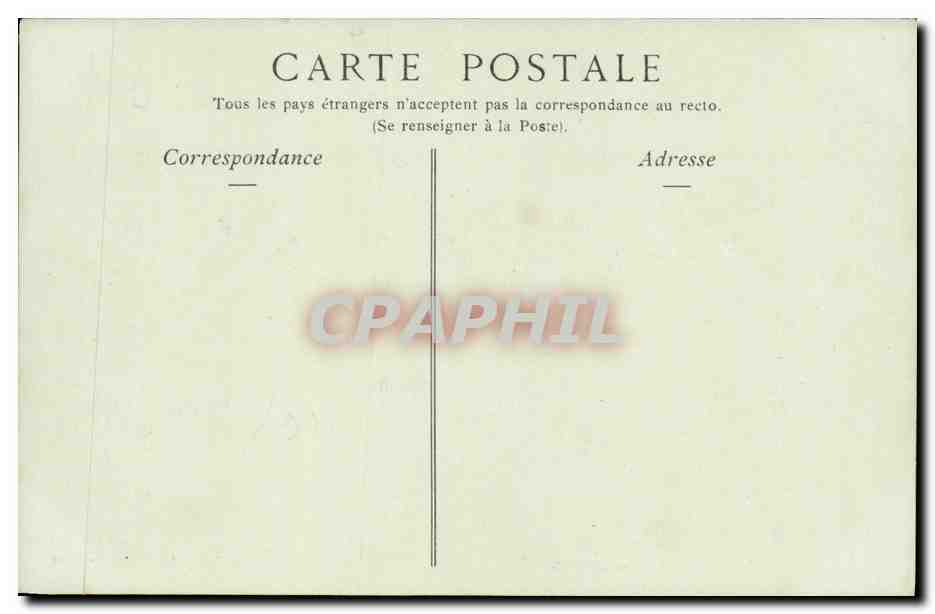 CPA Saint Malo Le Mole Bateaux  — Verso