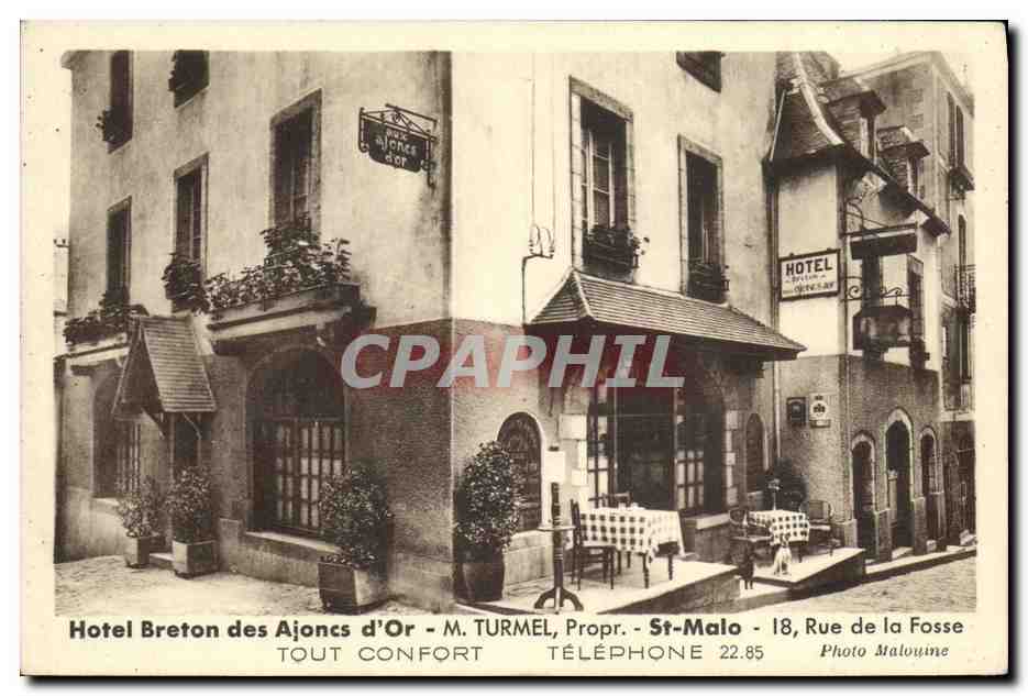 Hotel Breton des Ajoncs d'Or — Saint-Malo — Photo Malouine