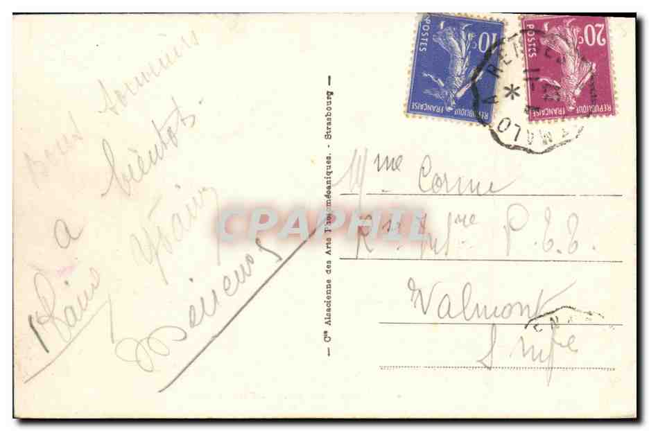 St-Malo - Vista scattata dal Forte Nazionale — editore CPAPHIL, n°4 — Verso