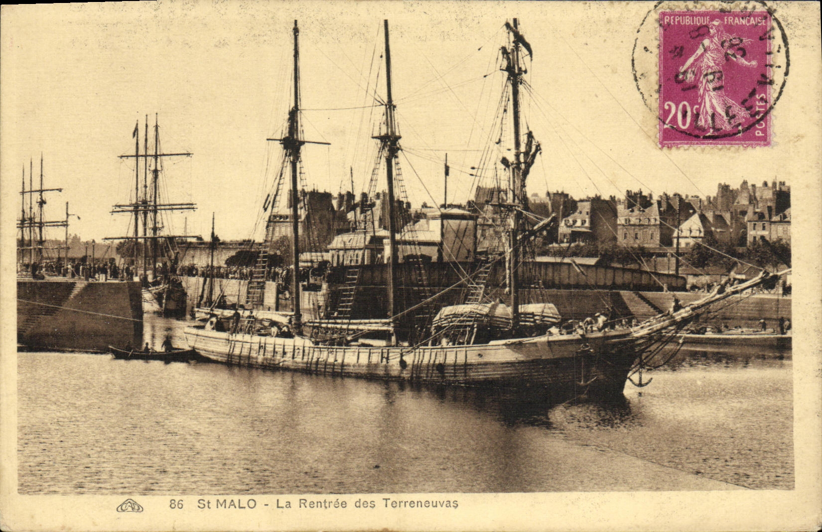 St MALO - La Rentrée des Terreneuvas — 86