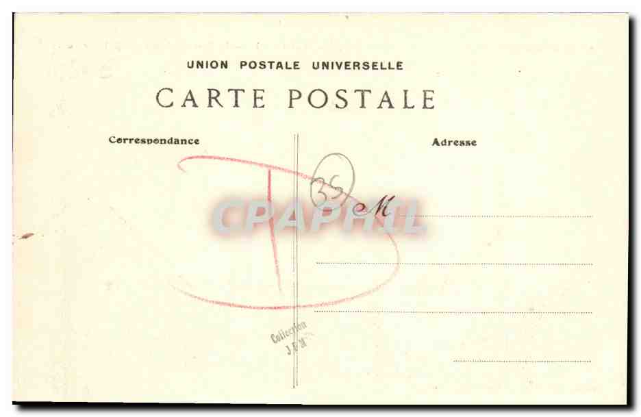 Saint-Malo — El Puente Giratorio a marea alta — G.F. — n° 3904 bis — Reverso