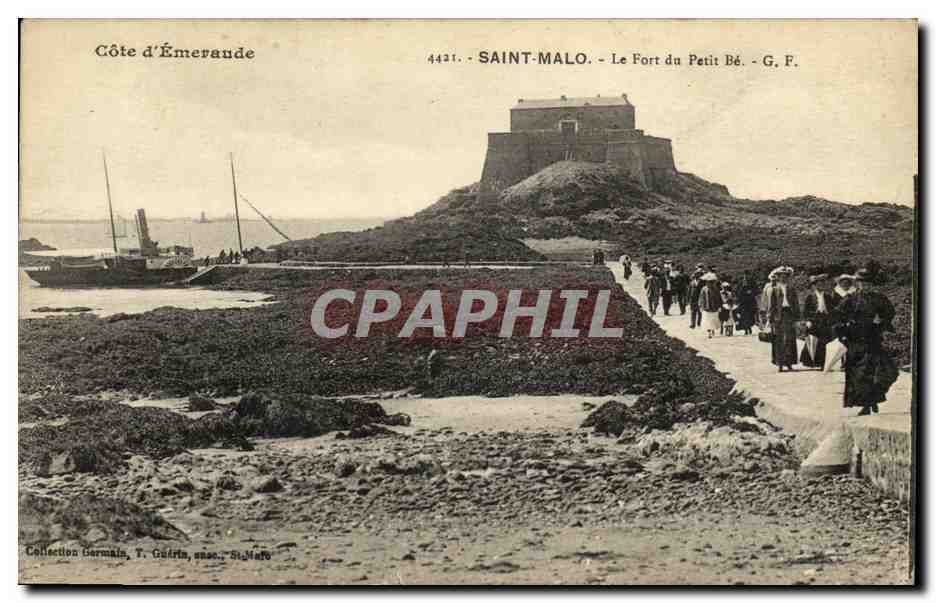 Saint-Malo - Le Fort du Petit Bé - G. F. - n° 4421