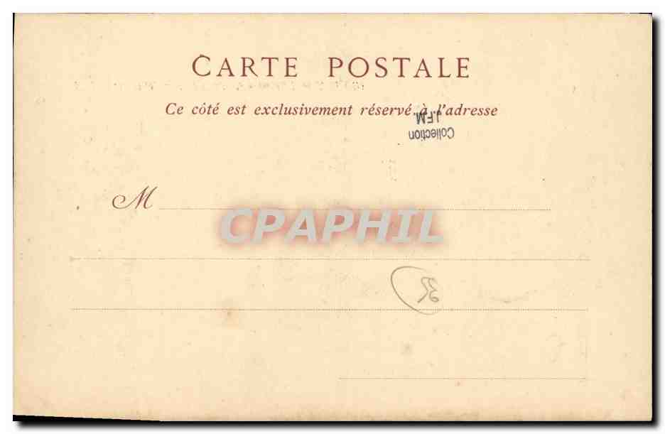 Saint-Malo — Vue Générale prise du Fort de la Cité — L. Brébon-Rault, édit. à Rennes, n°81 — Verso