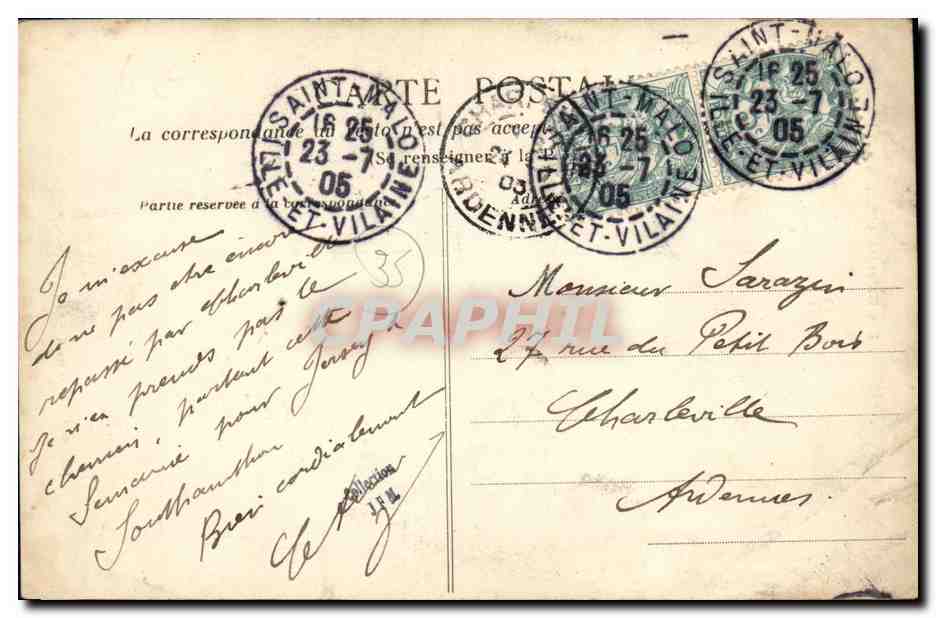 Jacques Cartier — Découvreur du Canada — Les Malouins célèbres — Éditeur A. Rousseine, n° 110 — Reverso