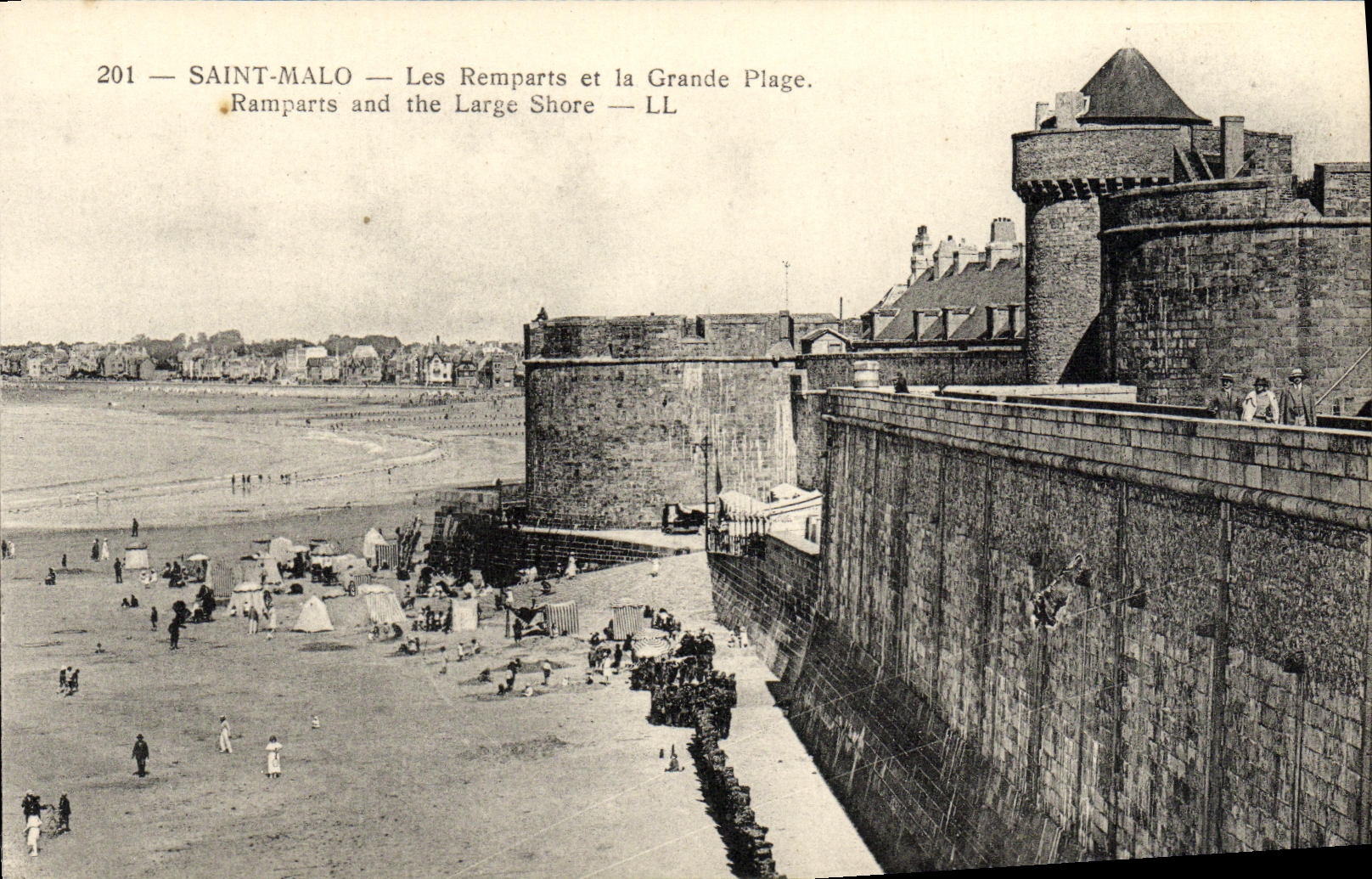 Saint-Malo — Los Muros y la Grande Plage — LL
