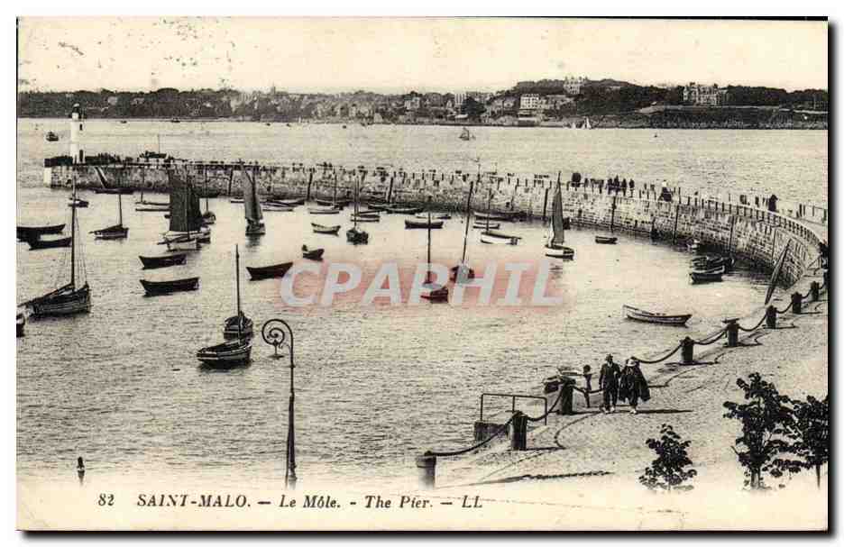 Saint-Malo — Le Môle — The Pier — LL